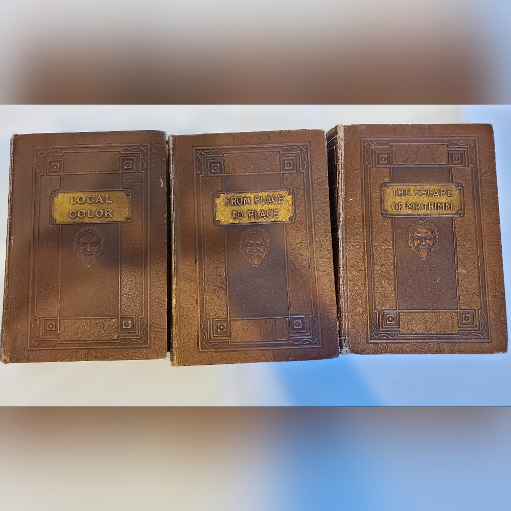 Vintage books the Works of Irvin S Cobbs Set of 3